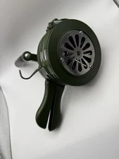 Hand Crank Siren Horn Manual Operated Metal Alarm Handheld Air Raid Siren