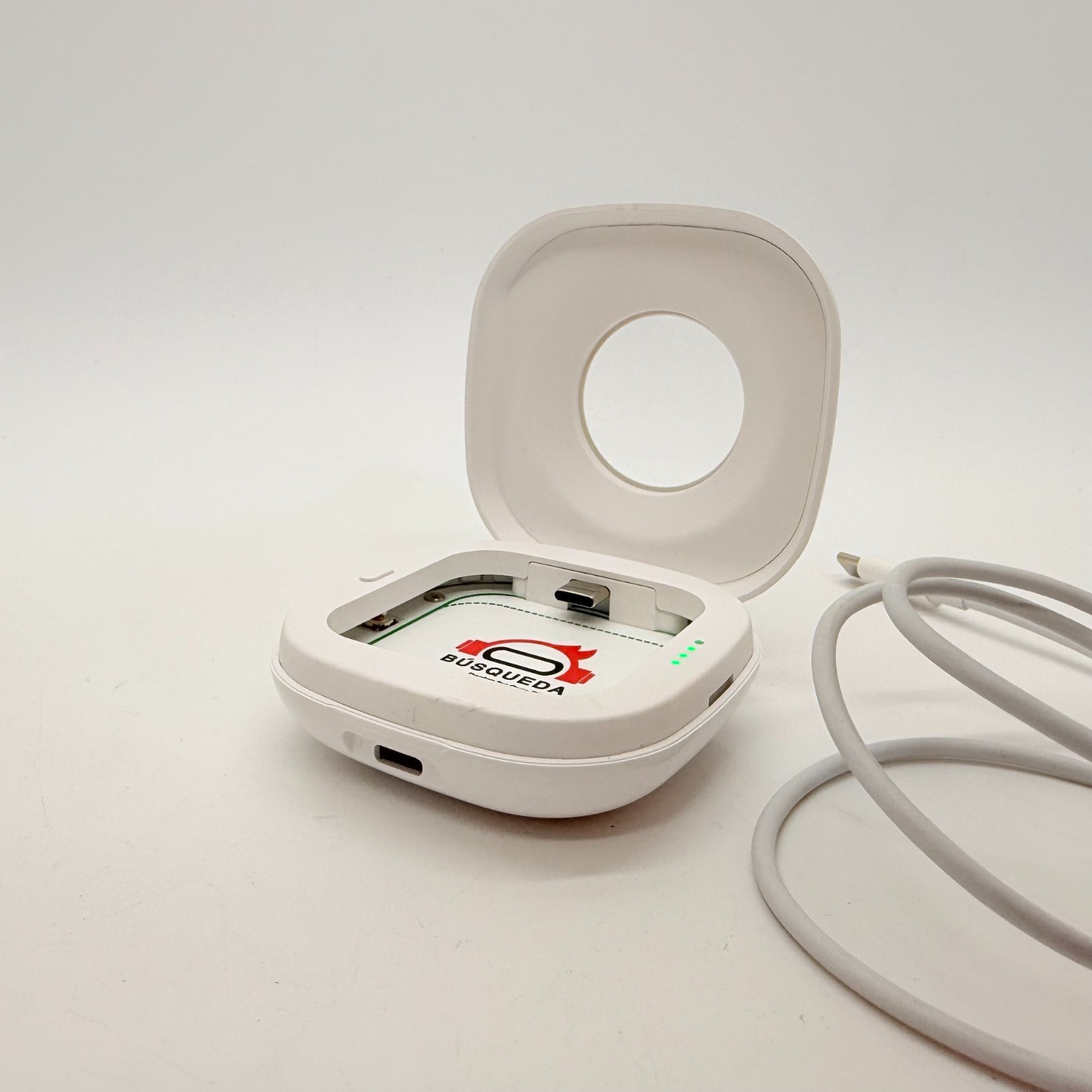 Wireless Charging Case for Oura Ring 4 Charger, 2000mAh Portable Travel Charger