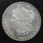 1880/79-CC Reserse of 1878 GSA Morgan Silver Dollar wih Box/COA - Uncirculated
