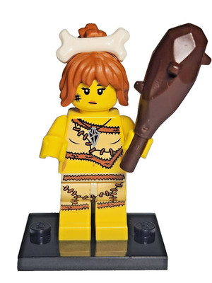 LEGO Minifigure Series 5 Cave Woman COL069 8805-5 Complete Retired CMF 2011