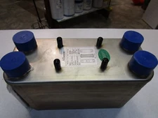 CENTRAL BOILER PLATE HEAT EXCHANGER 5 X 12-70, 1 1/4" PORT, P/N 5600002, WOOD BO