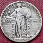 1924 Standing Liberty Quarter 25c Better Grade XF #89349