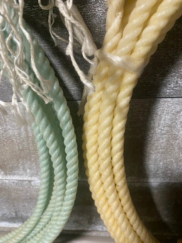 CUERDA CLÁSICA para hacer dinero 3/8 pulgadas 30 pies más 2 otras cuerdas (desconocido sin precio base) lote de 3 Foto 3 de 4