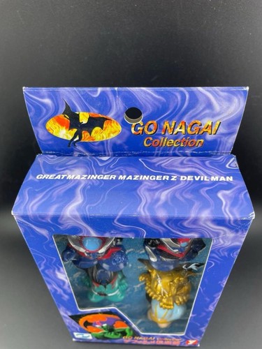Devilman Mazinger Z figure mini doll set retro rare anime Go Nagai Japan m606 - Picture 2 of 12