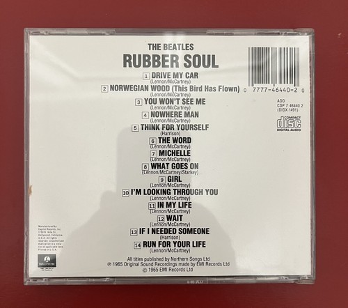 Rubber Soul by The Beatles (CD Capitol) - Picture 2 of 3