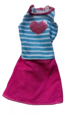 barbie blue heart dress Barbie Wall Art | Heart Barbie main image 1