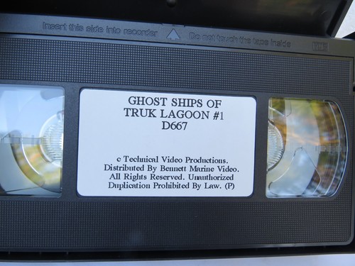 Ghost Ships of Truk Lagoon 1 VHS Tape Calm Shell WWII D667 - Picture 4 of 5