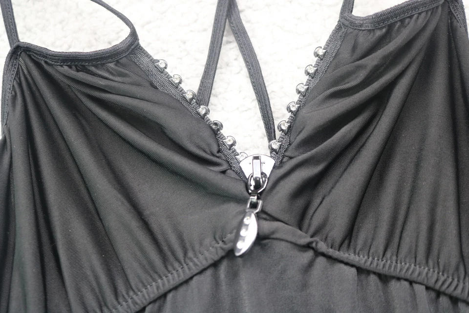 Women's Black Sexy Strappy Babydoll-Fantasy Lingerie-Size Small - Image 3 of 4