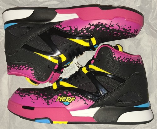 Reebok Pump Nerf Omni Zone 2 Jammer schwarz pink Größe 12 GY8C6925