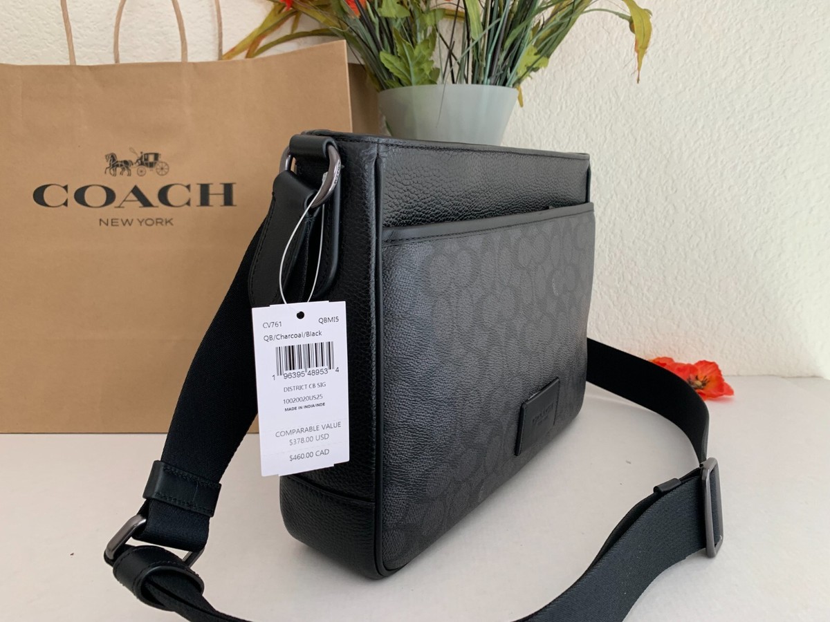 COACH ネイビー レザー バッグ COACH ネイビー レザー バッグ メンズ