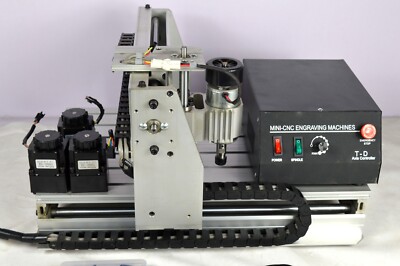110V CNC Router Engraver 4 axis 4030 Desktop Engraving Wood Milling Machine
