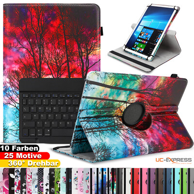 Hülle Tastatur Tasche für Vale V11E LTE-4128 Schutzhülle Bluetooth QWERTZ Case