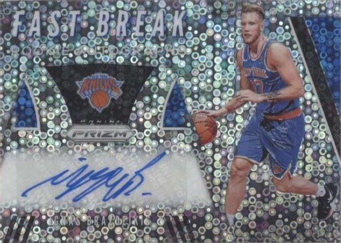 2019-20 Panini Prizm - Ignas Brazdeikis #FR-IGB - 1 of 2