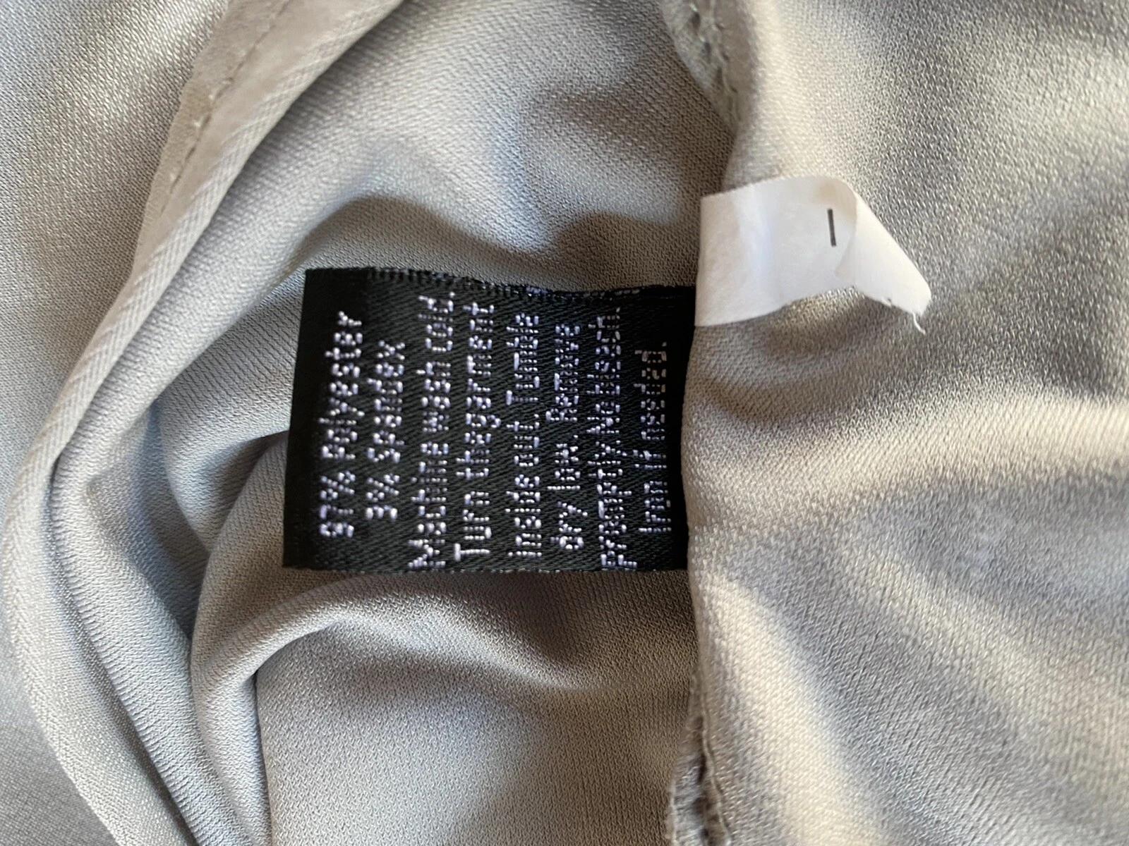 VETEMENTS Abito tunica smanicato piccolo medio WinWin dettaglio pizzo elasticizzato bellissimo retro