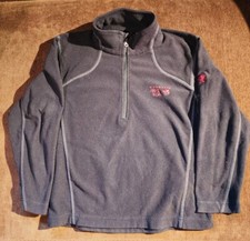 Mountain Hardwear Warm Winter Fleece Youth Size Small Kids Black Red