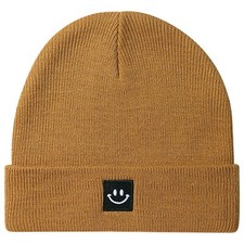 Toddler Beanie for Boys Girls 6-36 Months Camel