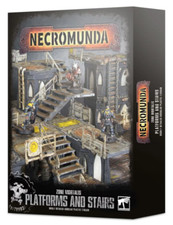 Necromunda Terrain Zone Mortalis Platforms and Stairs NEW in BOX Warhammer 40K