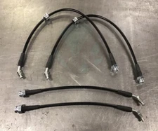 Front & Rear Conversion Brake Lines for 240SX S13 S14 with 300ZX Z32 Calipers