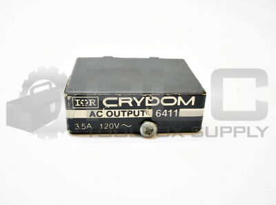 Relè Di Uscita Crydom 6411 – 120 VAC 3,5 AMP – Lotto Di 2 Pezzi Nuovi