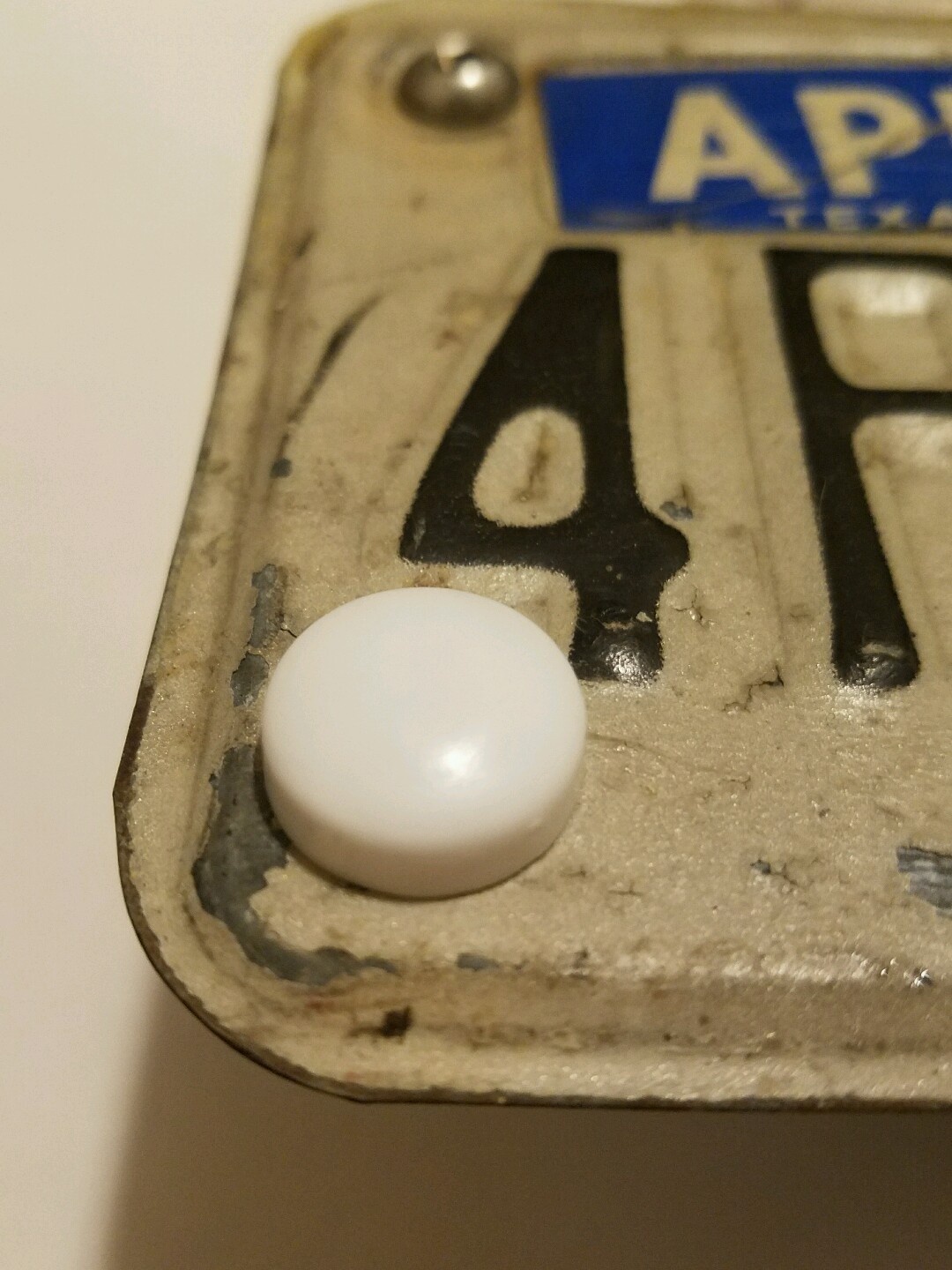 4 Stainless Steel Motorcycle License Plate Frame Bolts Cap Theft Proof Screws eBay