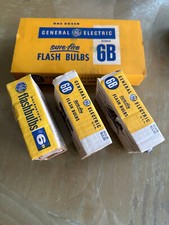 Vintage GE Flashbulbs 6B General Electric SOLD AS LOT