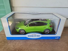 Model Car Group MCG 1/18 2022 Ford Focus ST Mk IV Hatchback Green Diecast