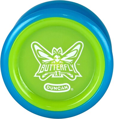 Duncan Butterfly XT Yo-Yo Blue-Green String Trick Ball Bearing