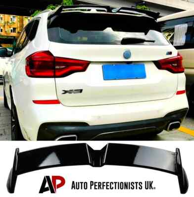 BMW X3 G01 X3M Gloss Black Rear Roof Spoiler Boot Wing Lip Body Kit 2017+