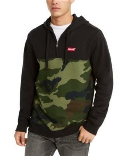 Levi's Mens XL Green Patrick Camo Block 