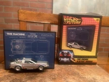 Loot Crate Back To The Future DeLorean￼ Time Machine Blueprint Diorama