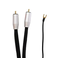 Pangea Audio Premier XL Turntable Record Player Cable RCA To RCA 1.25 Meter