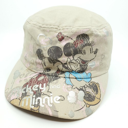Disney Womens Hat OSFM Fitted Beige 