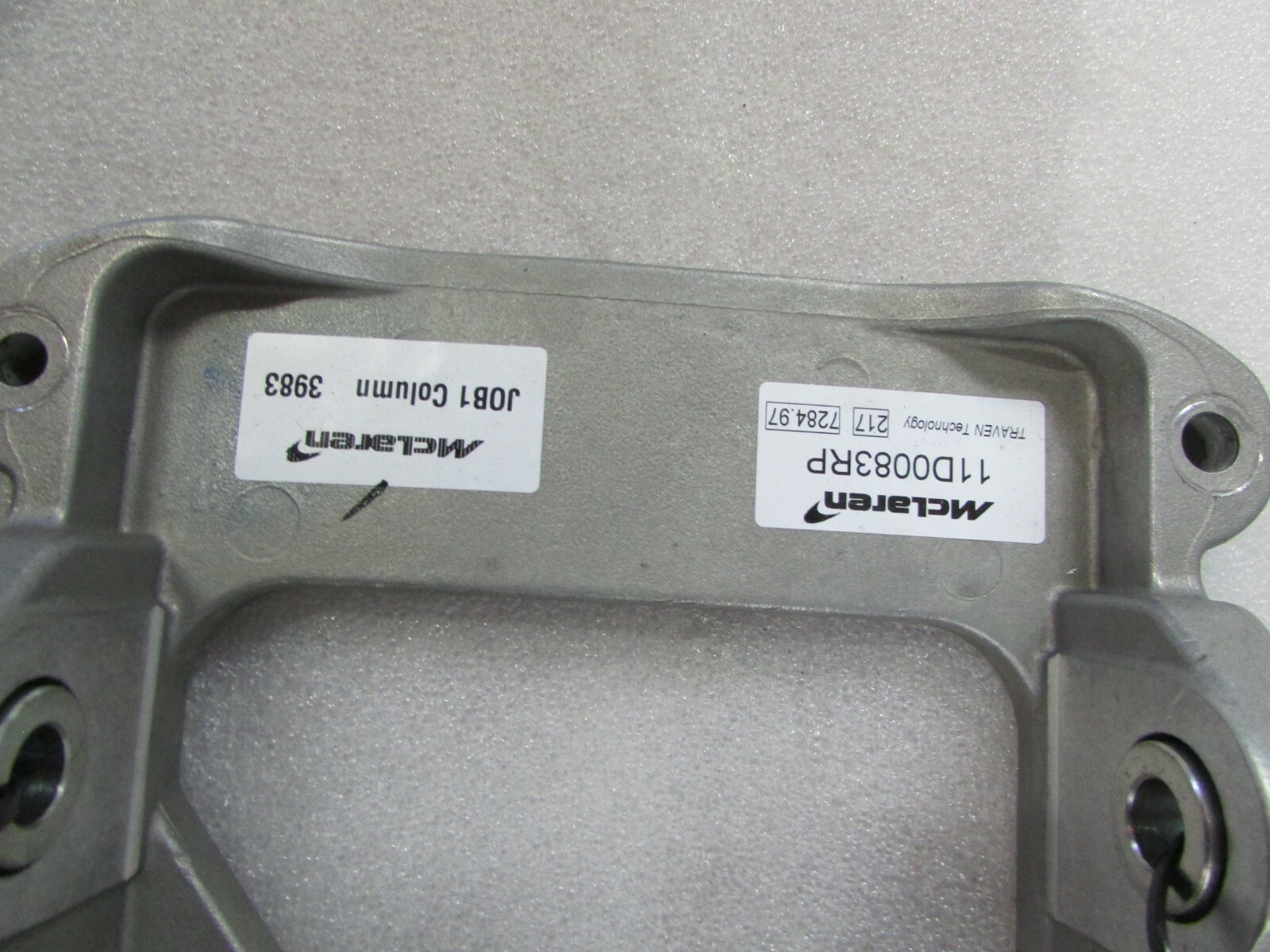 McLaren 720S, Steering Column Bracket, Used, P/N 11D0083RP