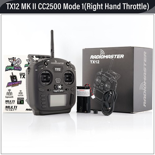 RADIOMASTER TX12 MK II 2.4G 16CH Radio Controller ELRS OpenTX RC Transmitter - Picture 24 of 30