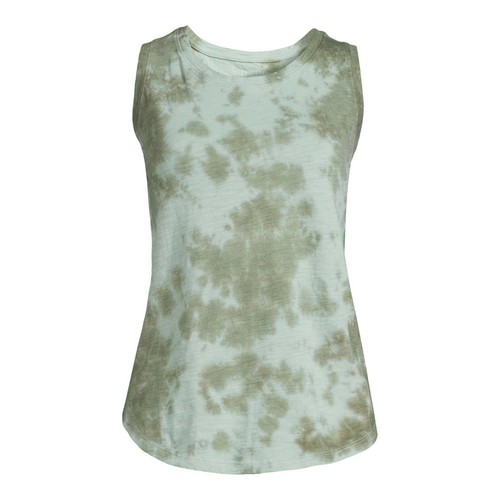 Time and Tru Women's Scoop Neck Tie Dye Tank Top Multicolor NEW - Picture 29 of 36