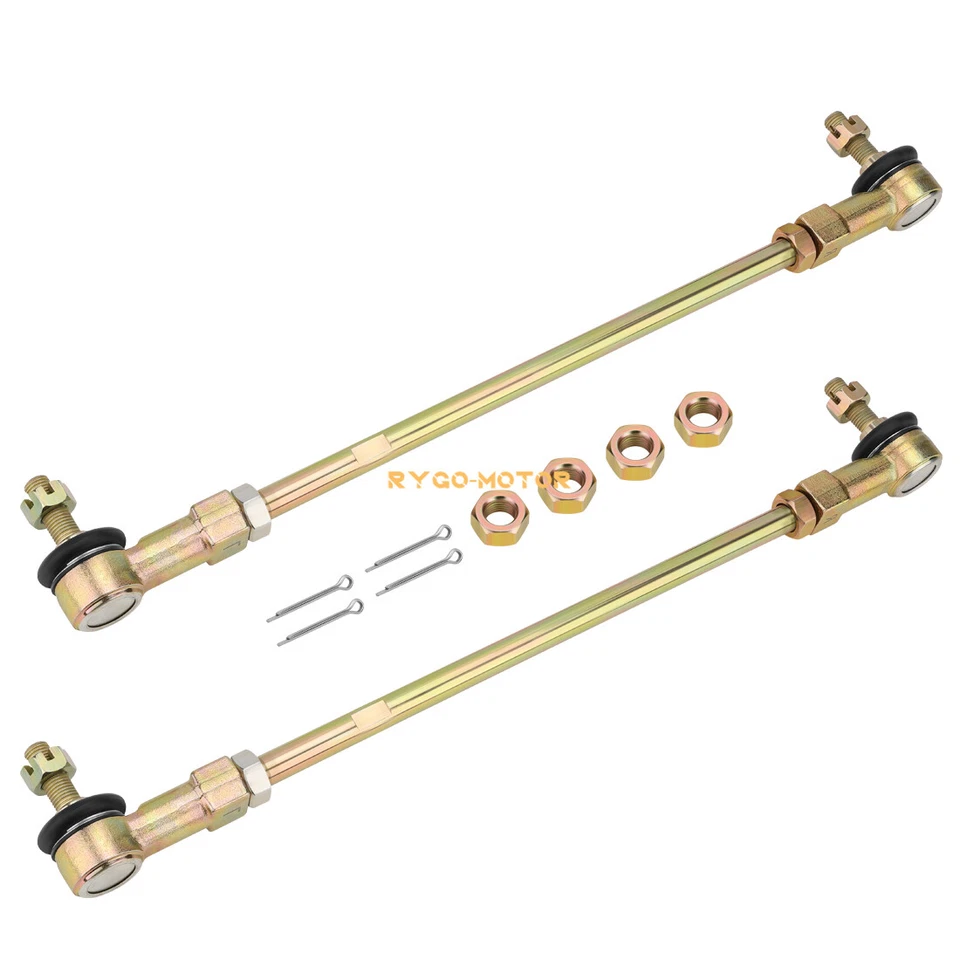 Conjunto de extremos de varilla de amarre izquierda y derecha para Honda Sportrax 400 TRX400EX 2x4 1999-2008 ATV Foto 3 de 4