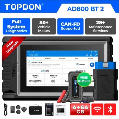 Topdon Car OBD2 Scanner Code Reader ABS SRS Transmission Engine Diagnostic Tool
