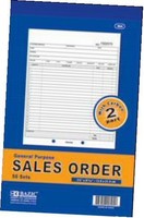 Bazic 50 Sets 5.5 X 8 7/16 2-part Sales Order Bazic 50 Sets 5.5 X 8 7/16 2-part Sales Order