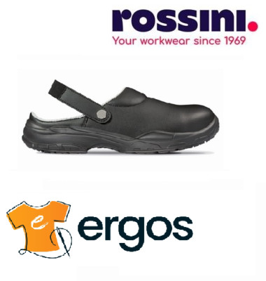ROSSINI Sabot LANZAROTE Arbeitsschuhe Chef Metzger Wurstwaren Käserei SSEX116
