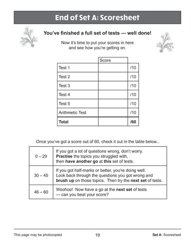 KS2 Year 6 Maths SAT Buster 10-Minute Test Foundation with Answer Ages 10-11 CGP - Picture 12 of 12