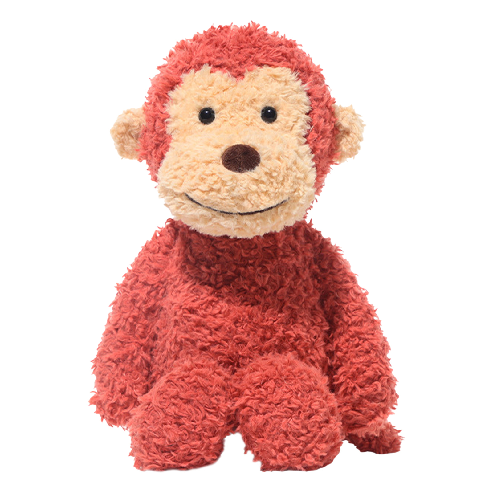 Monkey Plush Toy Soft Stuffed Monkey Figurine Model Plush Animal Monkey gaudily