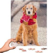 custom personalized wooden puzzle for Adults and Kids Christmas Family Wedding