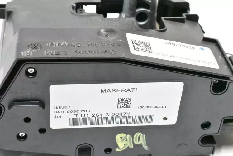 14-22 Maserati Ghibli Quattroporte Floor Shifter Gear Shift Selector Box OEM