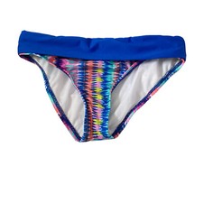 Ella Moss Girls Folded Band Bikini Bottoms Multi-color Size 12