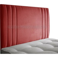 Headboard Stripe Chenille 24 inch | 2ft6, 3ft, 4ft, 4ft6, 5ft, 6ft