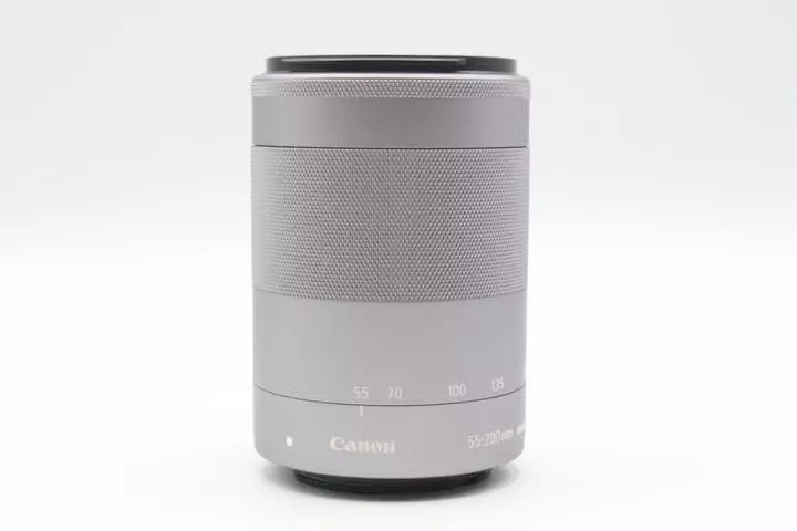 Canon Zoom Lens EF-M55-200mm F4.5-6.3 IS STM Silver Mirrorless