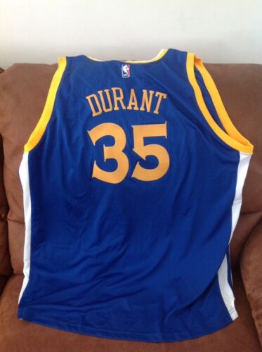 Maglia NBA Adidas golden state Warriors Kevin Durant #35 Nuova con etichette taglia 3xl Lenght2 uomo - Foto 6 di 7