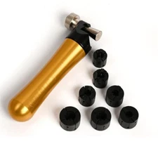 Ring Fixture Clamp Setting Tool Kit Dies Measuring Metal Stick Ring Sizer Tool