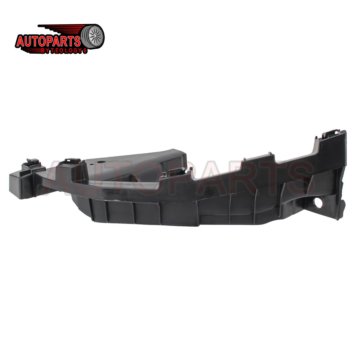 Pair Of Black Headlight Bracket Mount Retainers For Honda Civic (2016-2019 Sedan/Hatch)