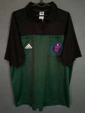 VINTAGE MEN'S ARBITRI 2000s REFEREE DENMARK DANSK ANDBALL SHIRT JERSEY SIZE L